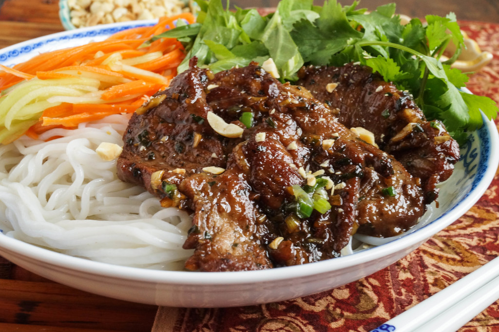 Vietnamese Grilled Pork With Vermicelli Noodles Recipe