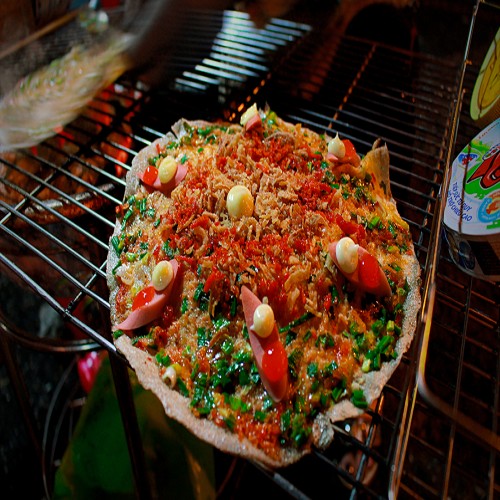 Vietnamese Pizza (Bánh Tráng Nướng)