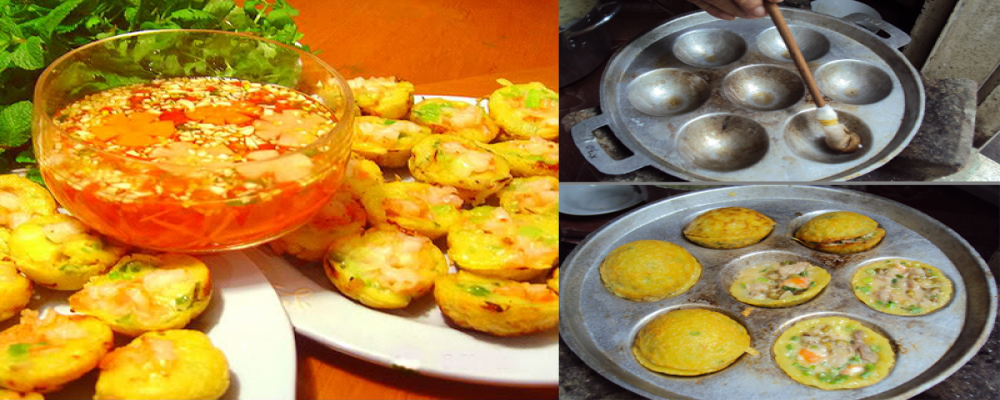 Vietnamese Mini Savory Pancakes Recipe (Bánh Khọt)